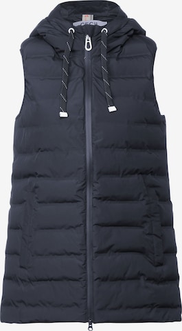 CECIL Vest in Blue: front