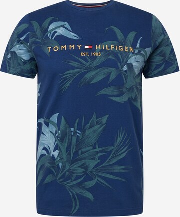 TOMMY HILFIGER Shirt 'PALM' in Blue: front