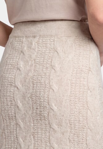 usha WHITE LABEL Skirt in Beige