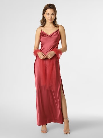 Unique Evening Dress in Pink: front