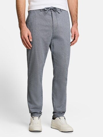 TOM TAILOR Regular Chino trousers in Grey: front