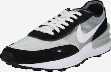 Nike Sportswear Låg sneaker 'Waffle One' i grå: framsida