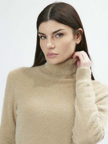 Pull-over Influencer en beige