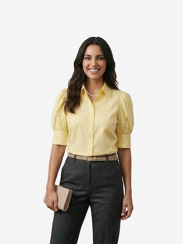 Chemisier 'Hemden' My fashion en jaune : devant