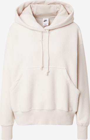 Nike Sportswear Sweatshirt 'Phoenix' in Beige: predná strana