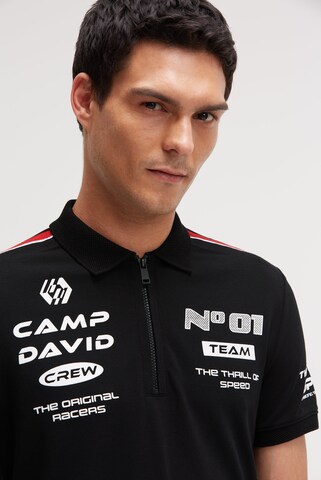 CAMP DAVID Shirt in Black
