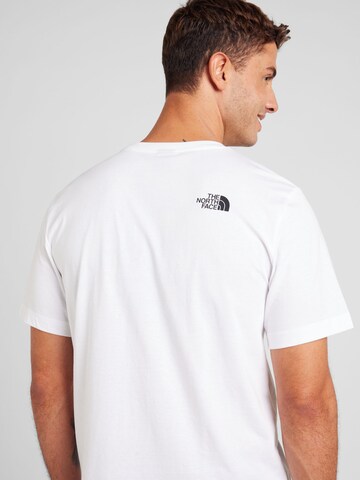 Maglietta di THE NORTH FACE in bianco