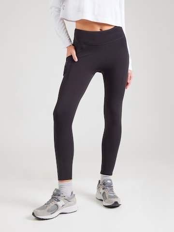 Skinny Pantalon de sport On en noir : devant