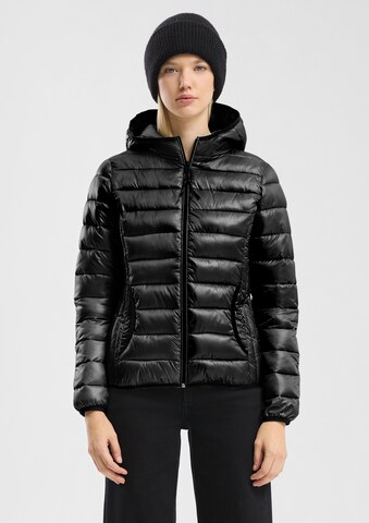 Veste mi-saison QS en noir : devant