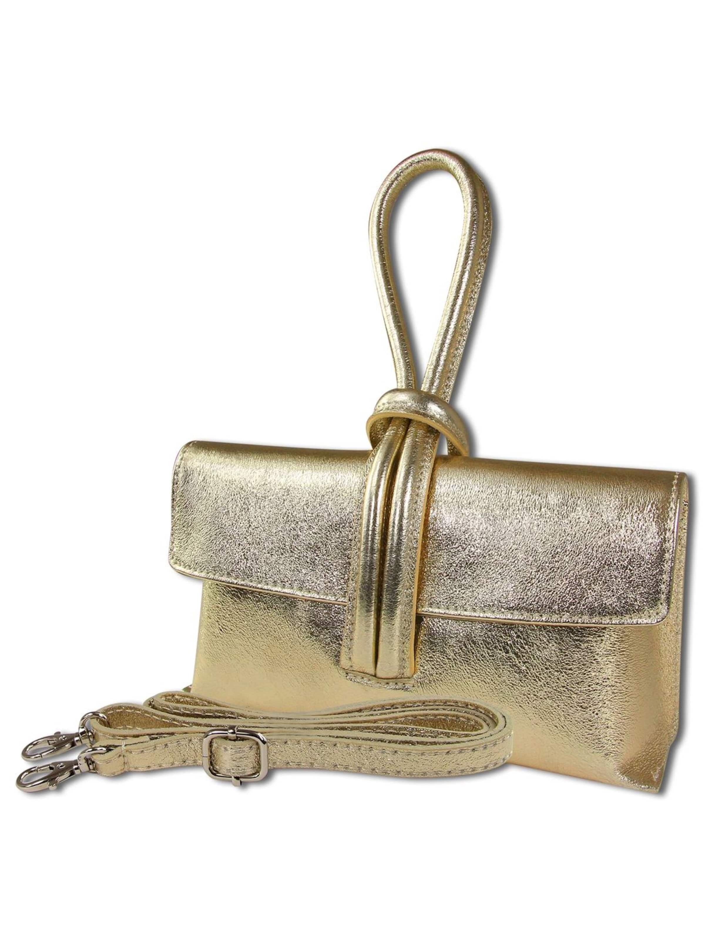 Toscanto Crossbody Bag in Gold: front