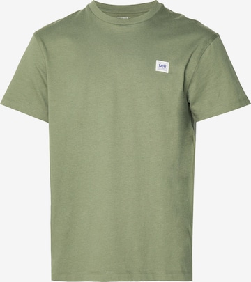 T-Shirt Lee en vert : devant