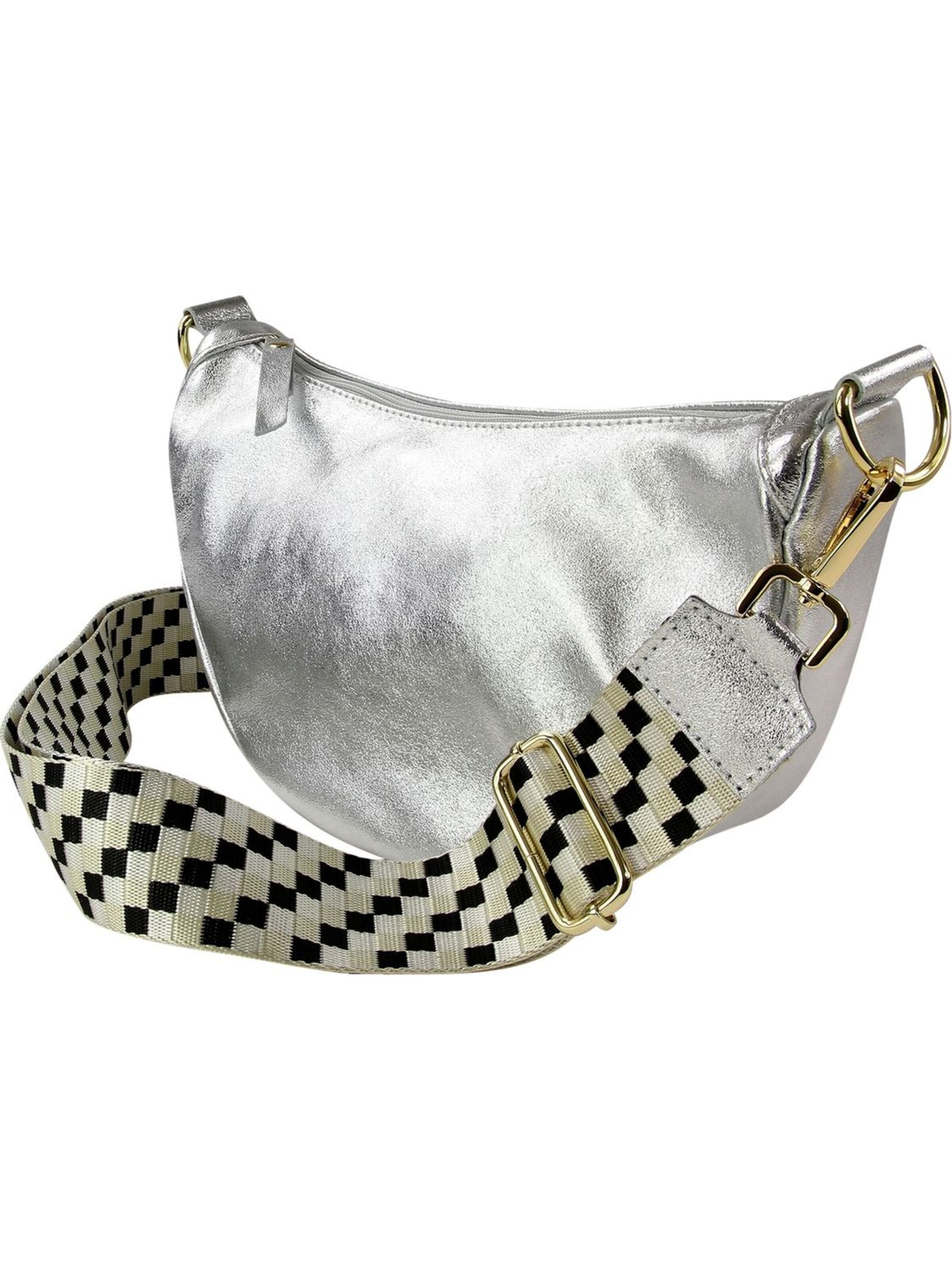 Toscanto - Bolso de hombro en plata: frente