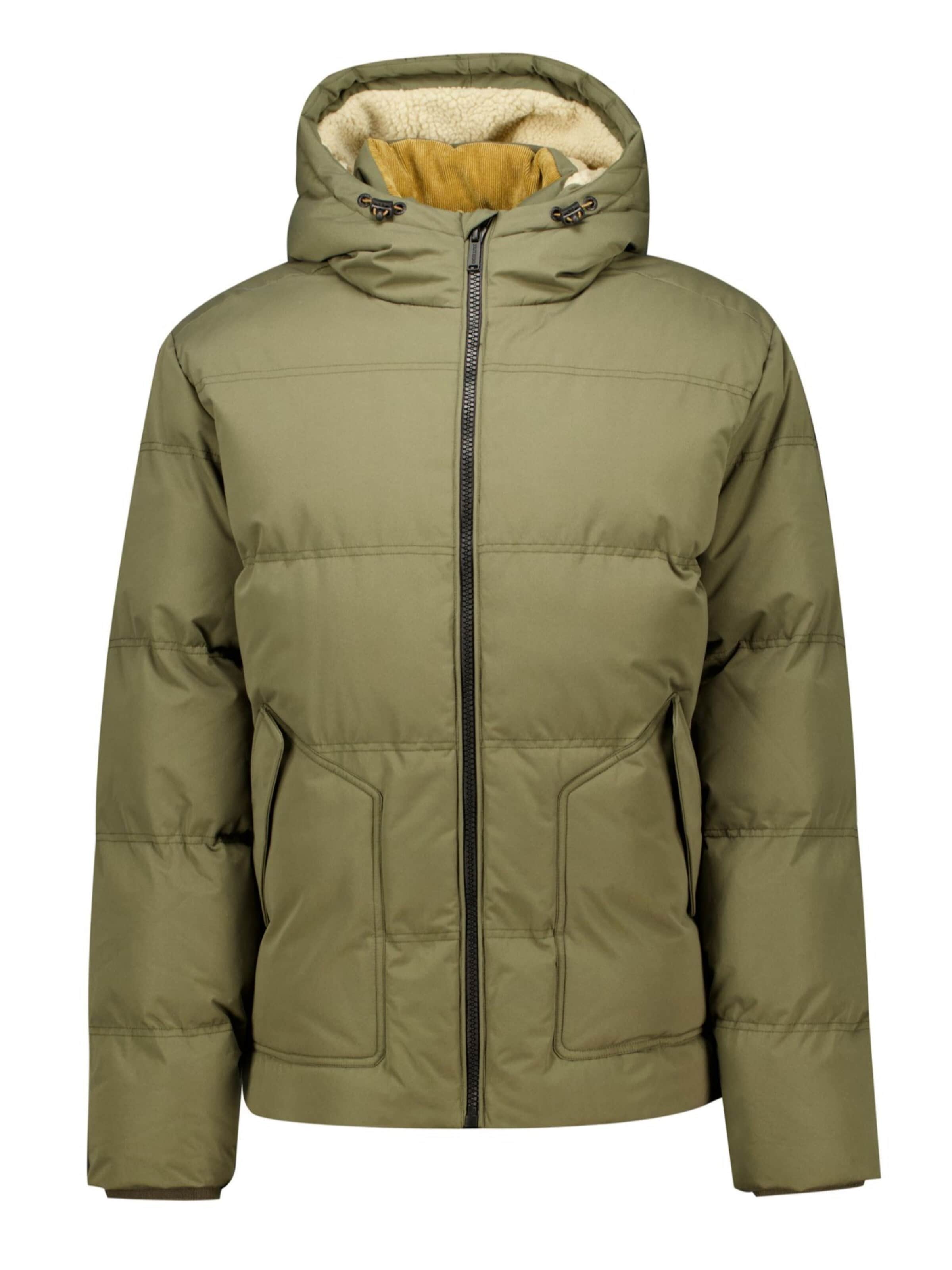 Manteau Deeluxe en vert : devant