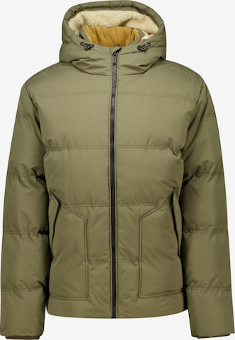 Deeluxe Coat in Green: front