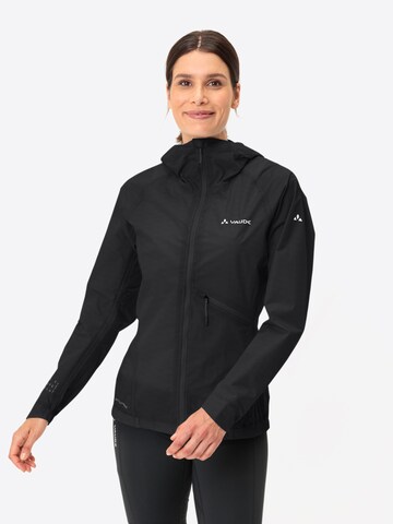 VAUDE Outdoorjacke 'W Scopi' in Schwarz: predná strana