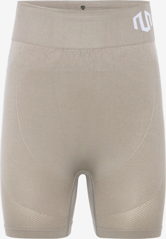 MOROTAI Skinny Sportovní kalhoty 'Naikan' – béžová: přední strana