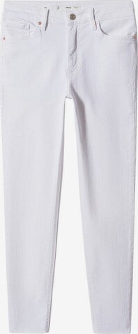 MANGO Skinny Jeans 'Isa' in White: front