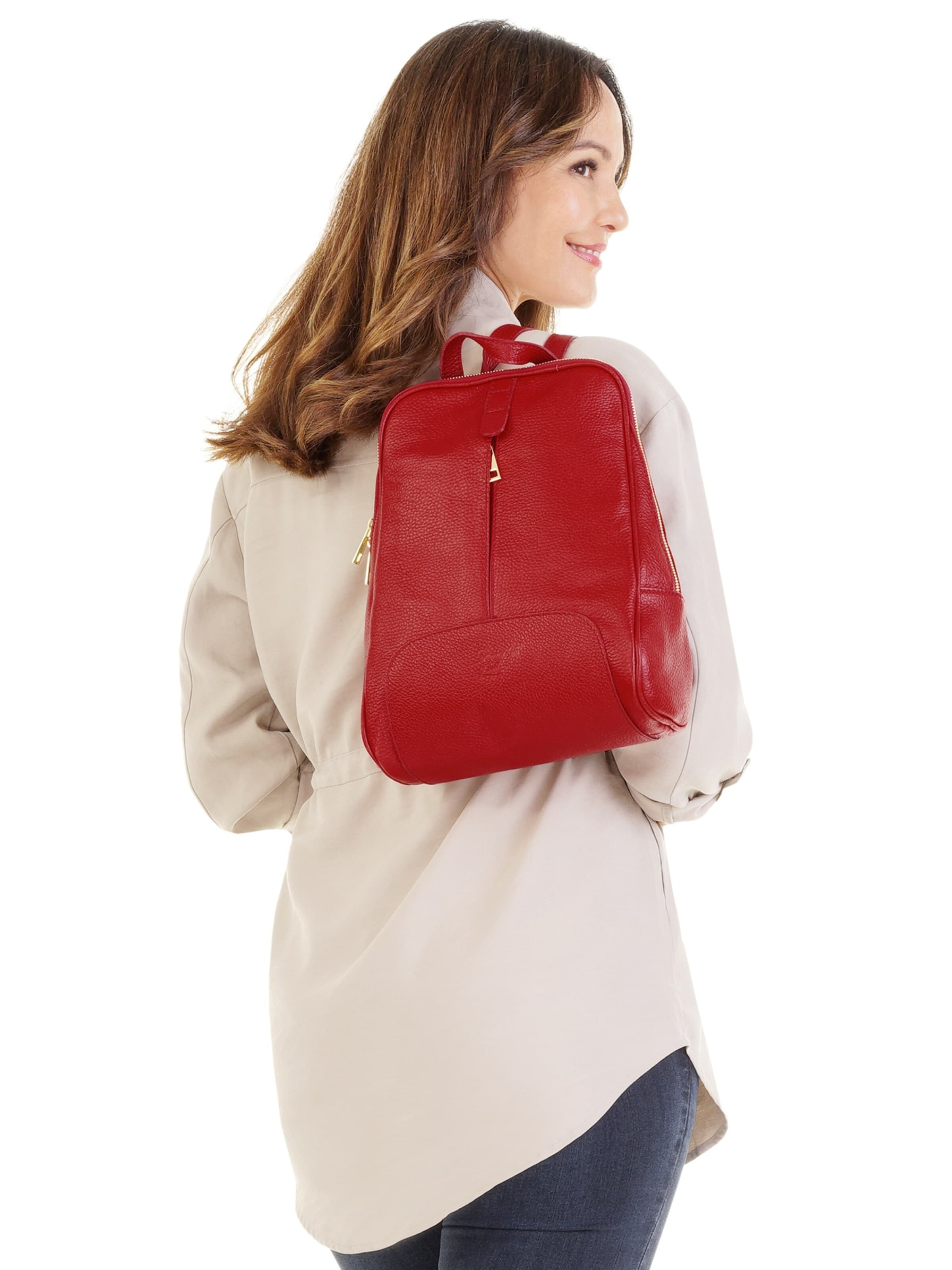 Samantha Look Rucksack‌‌‌‌‌‌‌ in Rot: Vorderseite