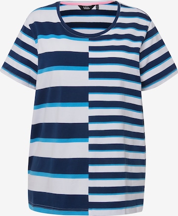 Ulla Popken Shirt in Blauw: voorkant