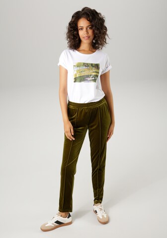 Aniston CASUAL Regular Hose in Grün