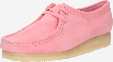 rožinė Clarks Originals Loaferai 'Wallabee': priekis