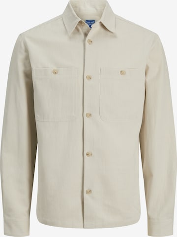 Coupe regular Chemise 'JPRBLUrayle' JACK & JONES en gris : devant