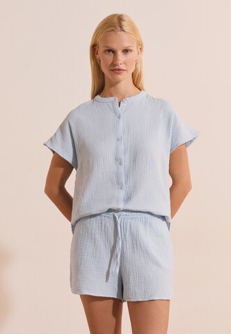 Pantaloncini da pigiama 'Soleia' di ETAM in blu: frontale