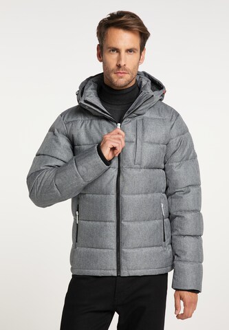 ICEBOUND - Chaqueta de invierno en gris: frente