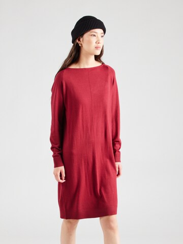 Robes en maille s.Oliver en rouge : devant