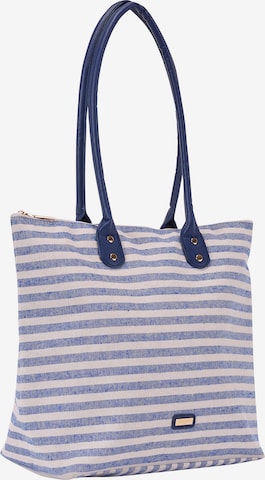 Borsa a spalla di Camomilla Italia in blu: frontale