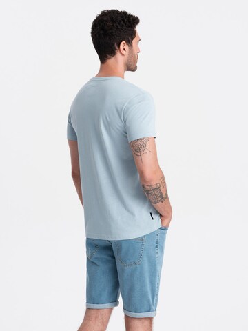 Ombre Shirt 'OM-TSBS-0146' in Blue