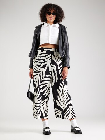 ONLY Carmakoma Tapered Pleat-Front Pants 'CARNOVA' in Black