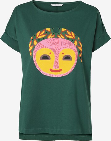 T-shirt 'Maki' TATUUM en vert : devant