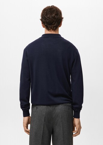 MANGO MAN Pullover 'Willys' in Blau