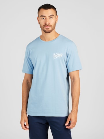 Dockers - Camisa em azul: frente