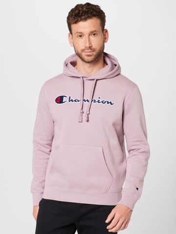 Champion Authentic Athletic Apparel Sweatshirt in Roze: voorkant