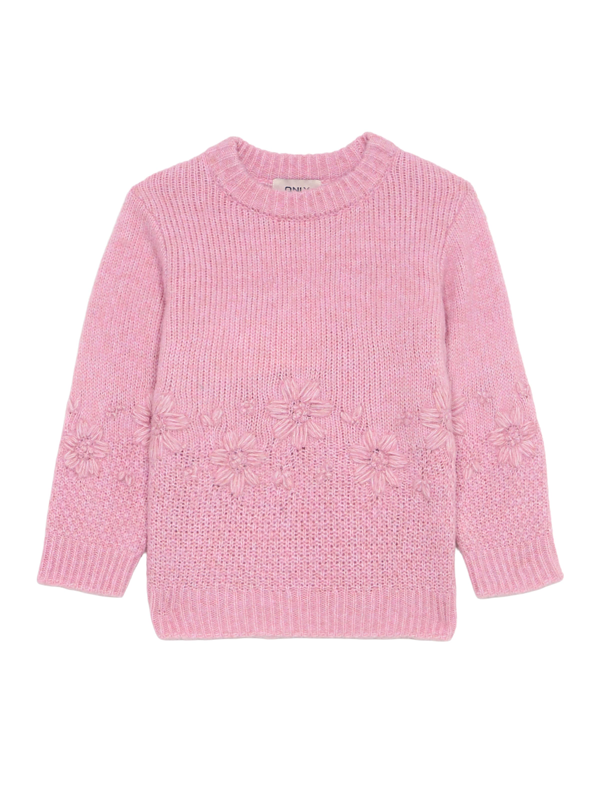 Only Mini Πουλόβερ 'ONLKMGTANYA' σε ροζ: μπροστά