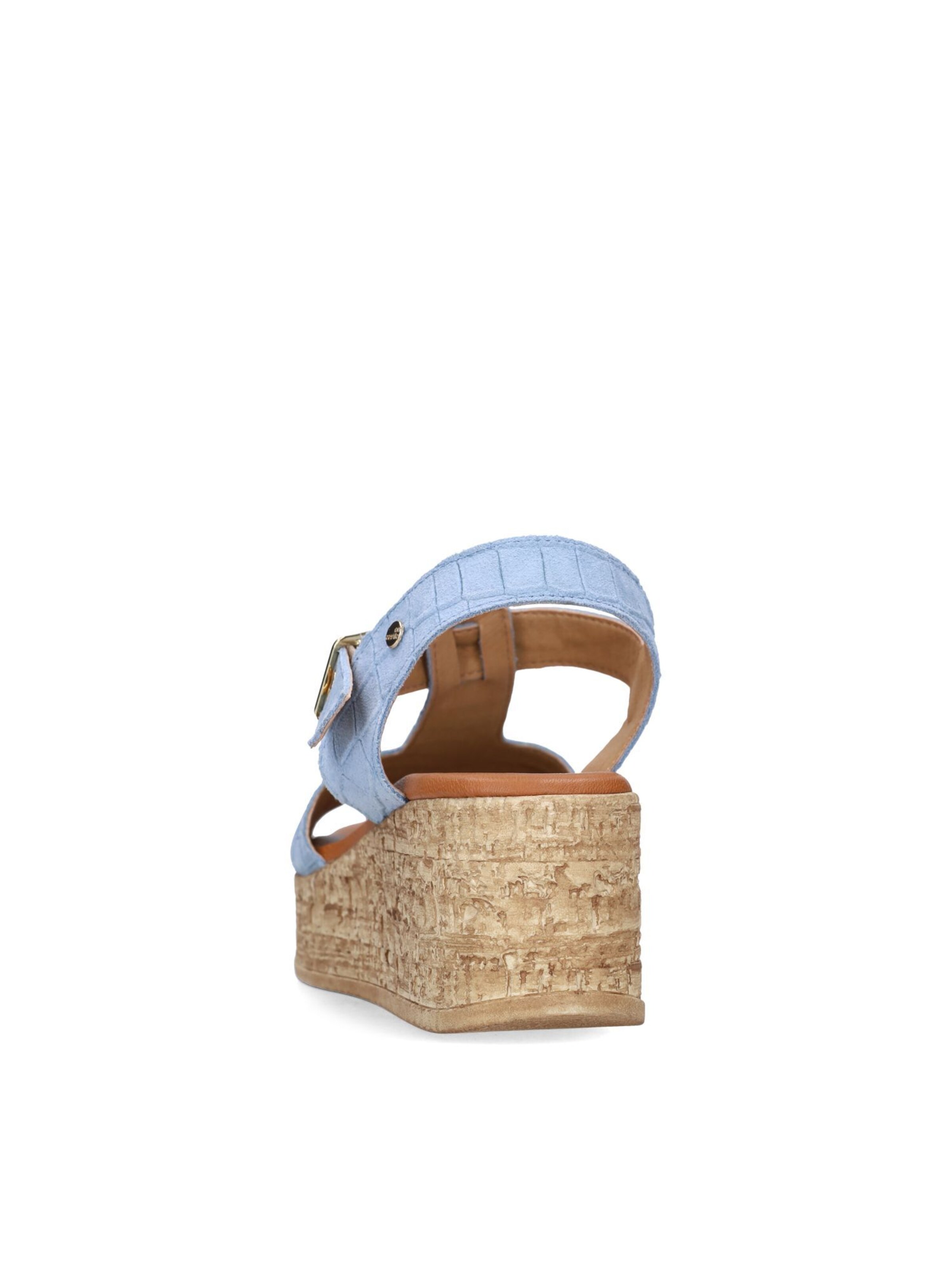 Sandales no stress en bleu
