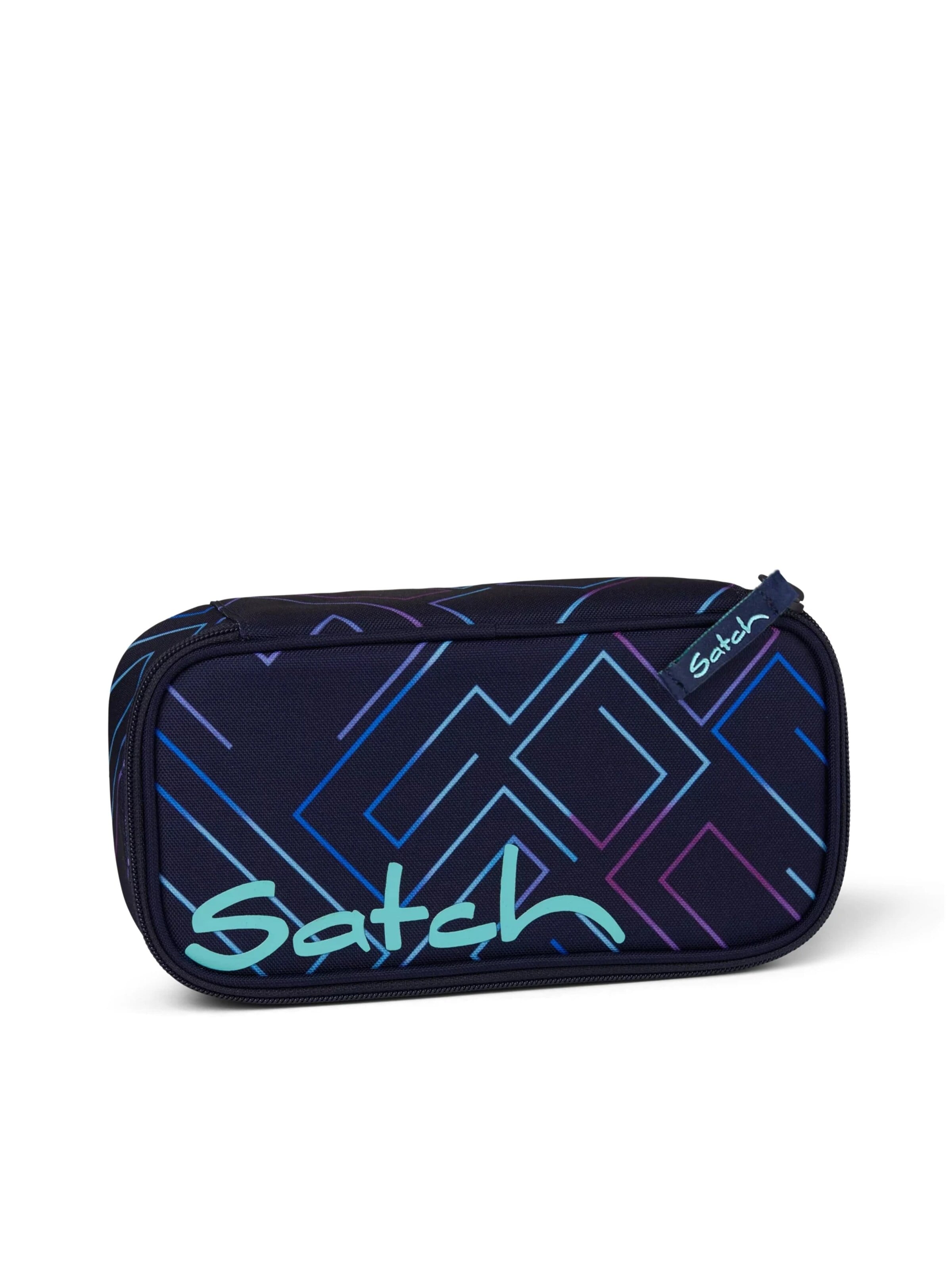 Satch Bag 'Federmäppchen Schlamperbox' in Purple: front