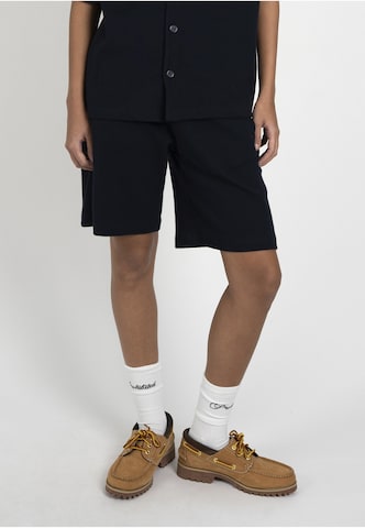 Prohibited Wide leg Broek 'Côte d’Azur' in Blauw