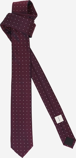 Calvin Klein Kravata 'SKOKIE' u boja vina / bijela, Pregled proizvoda
