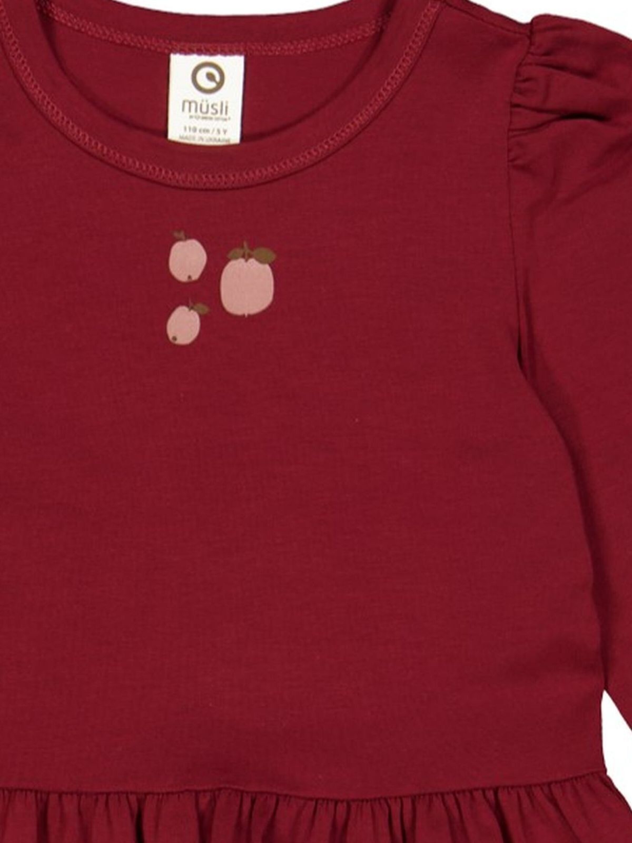 Maglietta di Müsli by GREEN COTTON in rosso