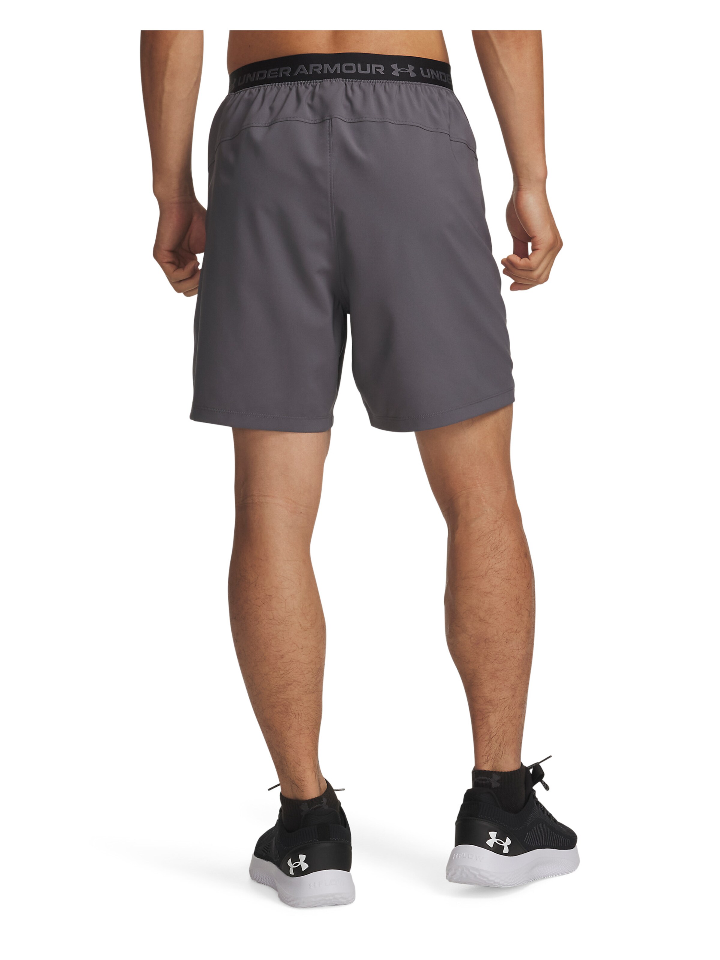 UNDER ARMOUR Regular Workout Pants 'Vanish' in Grey