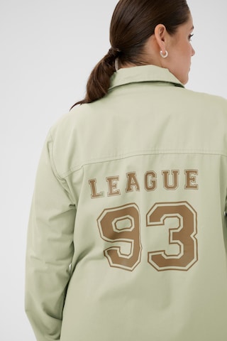 Veste mi-saison 'KCCicana' KAFFE CURVE en beige