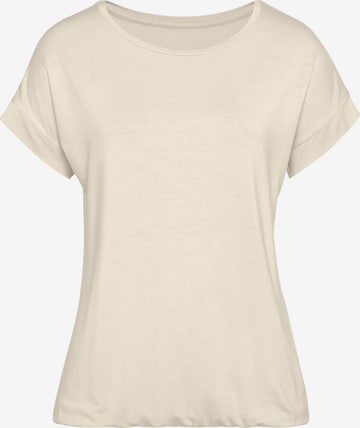 VIVANCE T-shirt i beige: framsida