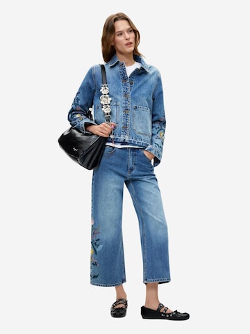 Coupe slim Jean 'DENIM_BRIDGE 26WWDD16' Desigual en bleu : devant
