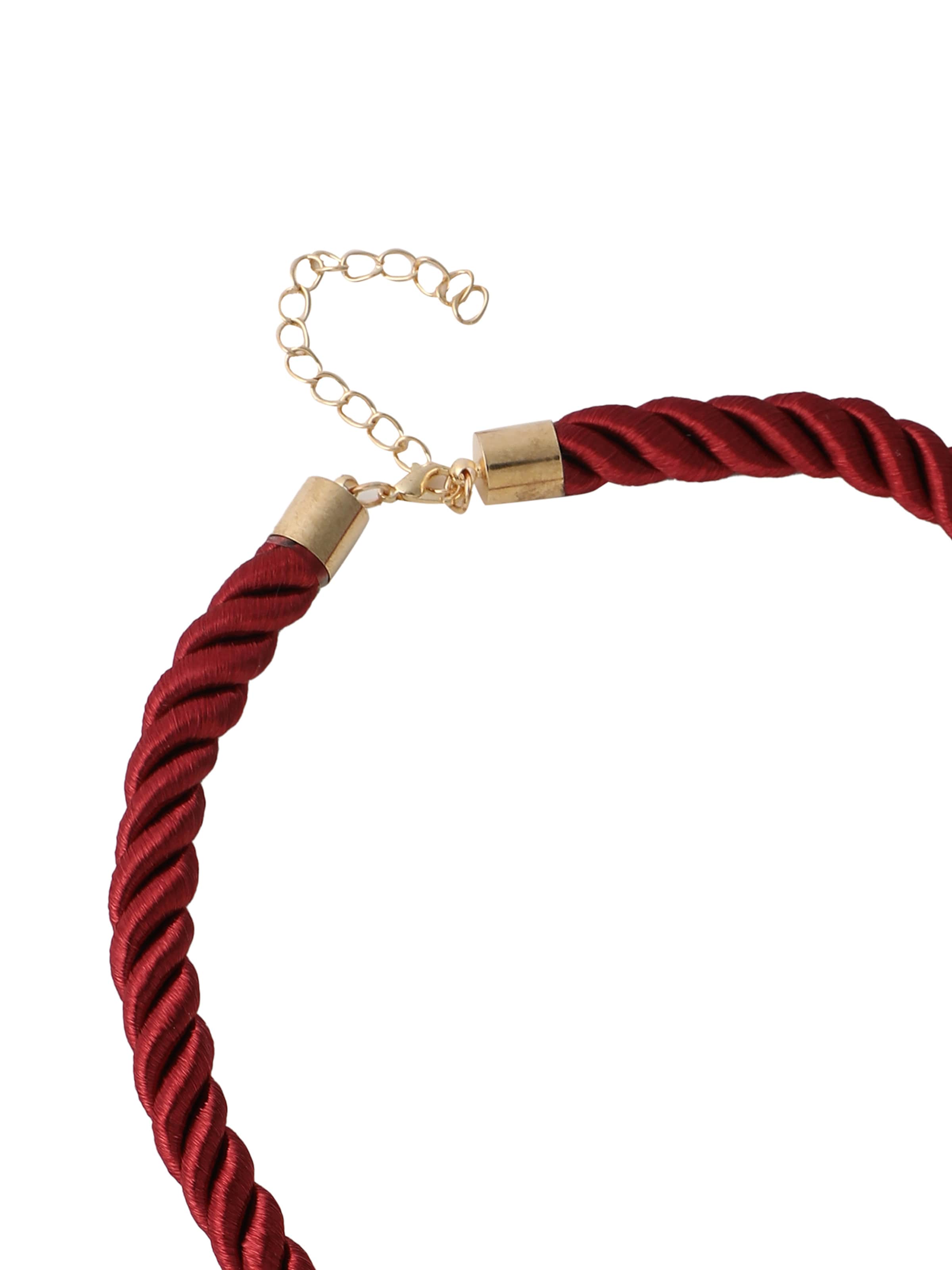 SOHI Комплект украшений 'Nahid' в Красный