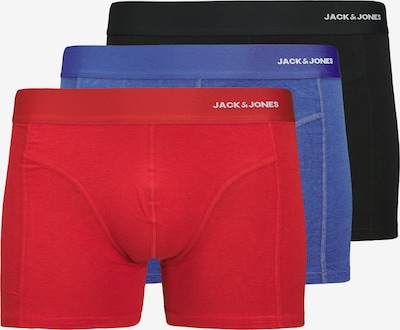 JACK & JONES Bokserice 'JACNyjah' u plava / crvena / crna / prljavo bijela, Pregled proizvoda