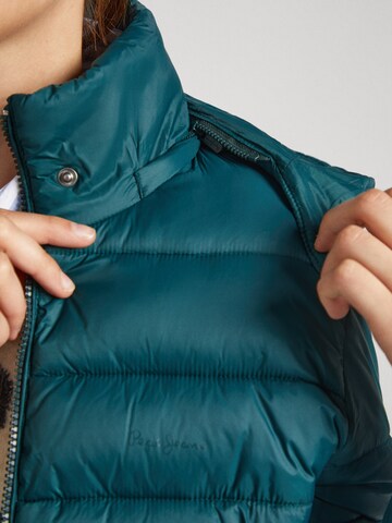 Pepe Jeans Winter Jacket 'MADDIE' in Green