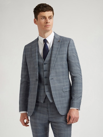 Ted Baker Regular fit Business-colbert in Blauw: voorkant